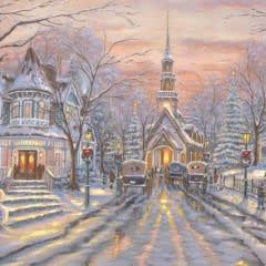 White Christmas 500 Piece Jigsaw Puzzle