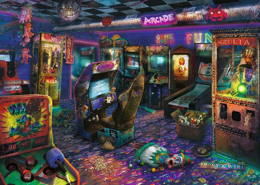 Forgotten Arcade 1000 pc Puzzle