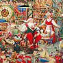 Santa&#39;s Workshop 1000 pc Puzzle
