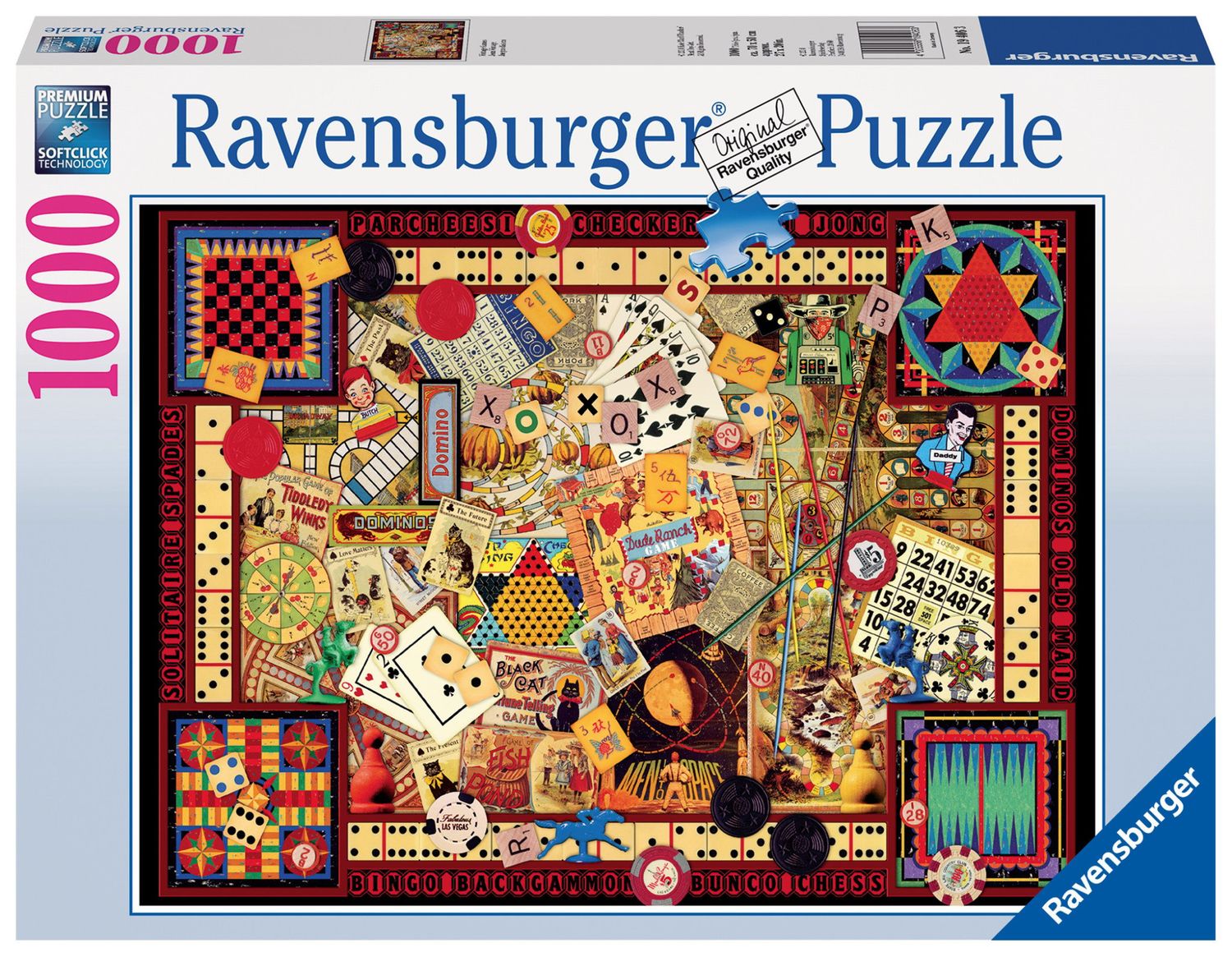 Vintage Games 1000 pc Puzzle