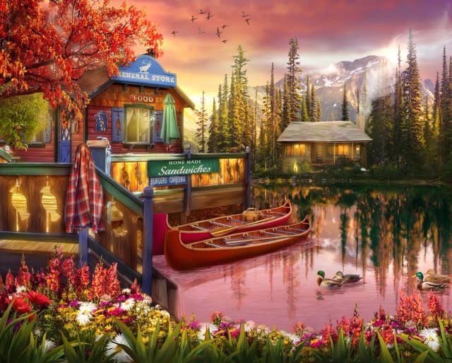Lakeshore Serenity 500 Piece Jigsaw Puzzle