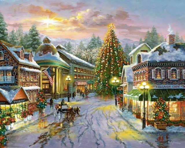 Christmas Eve 500 Piece Jigsaw Puzzle