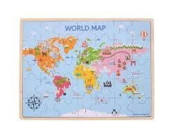 World Map Puzzle