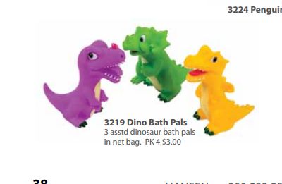 Tubby Scrubby Dino Bath Set