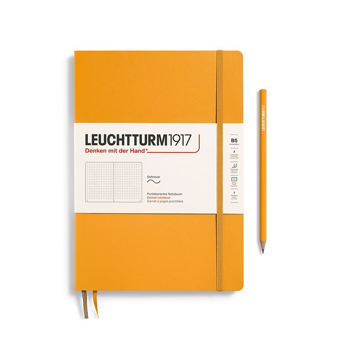 Notebooks - Composition (B5) | Dotted / Softcover / Rising Sun