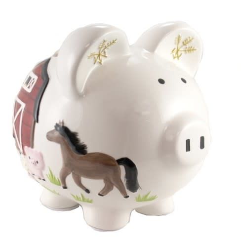 Barnyard Piggy Bank