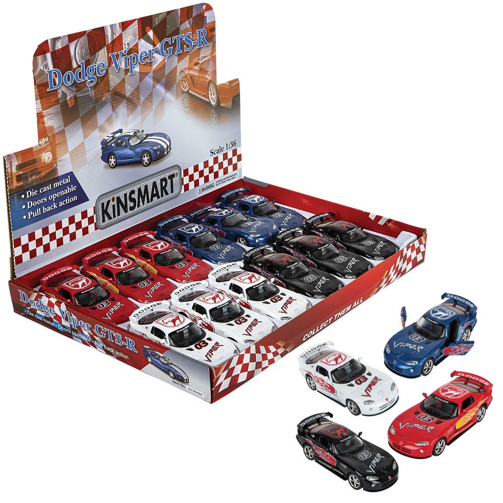 5&quot; Dodge  Viper GTS-R White