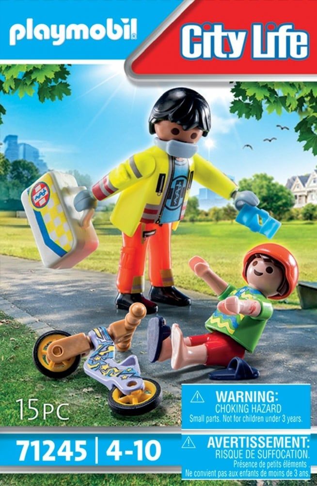 Paramedic with Patient