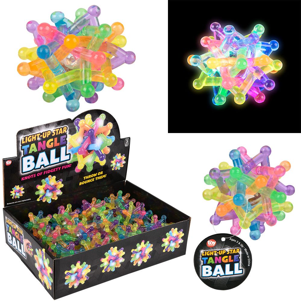 3" Light Up Tangle Ball