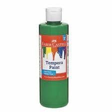 Green Tempera Paint (8 oz bottles)