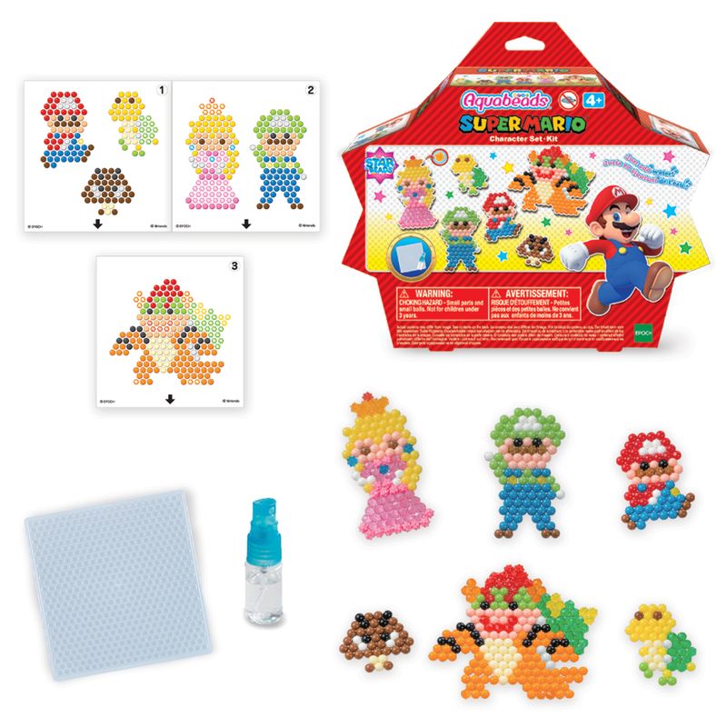 Super Mario Character Set Aquabeads