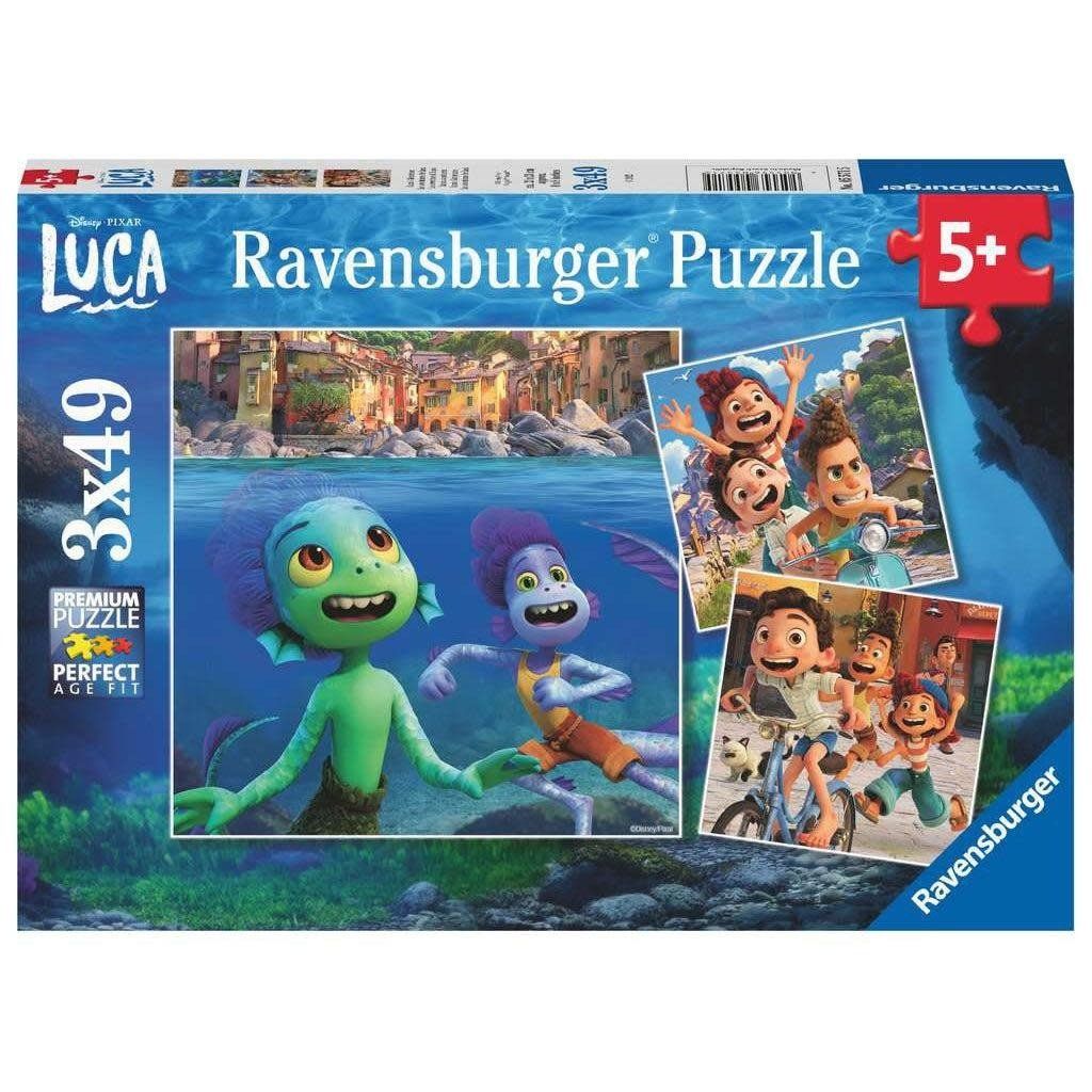 Luca&#39;s Adventures 3 x 49 pc Puzzle