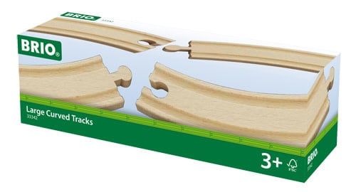 Large Curved Tracks