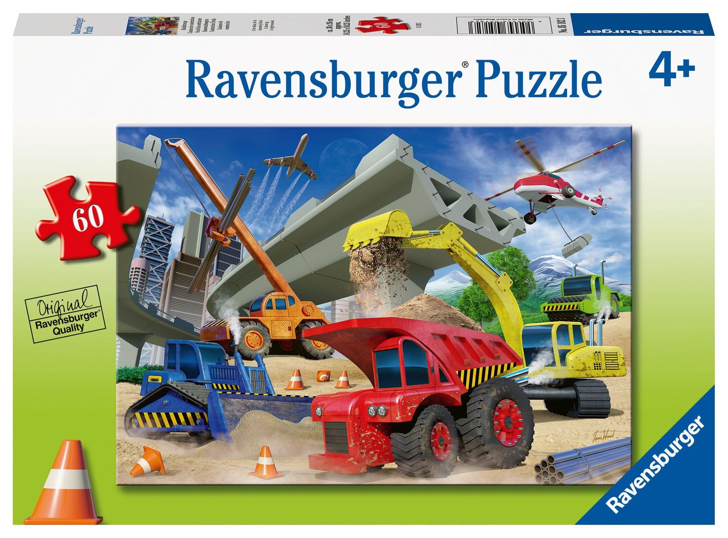 Construction Trucks 60 pc Puzzle