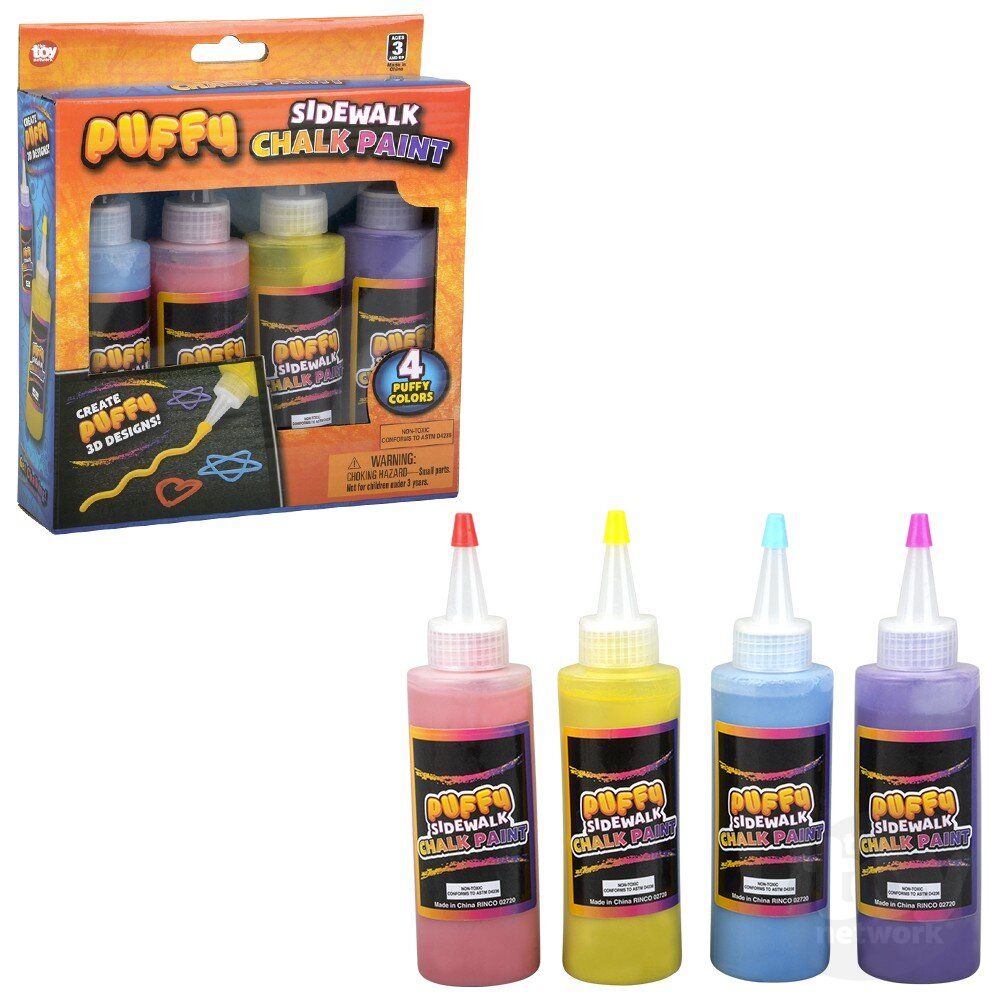 Liquid Sidewalk Chalk Paint 4oz 4ct