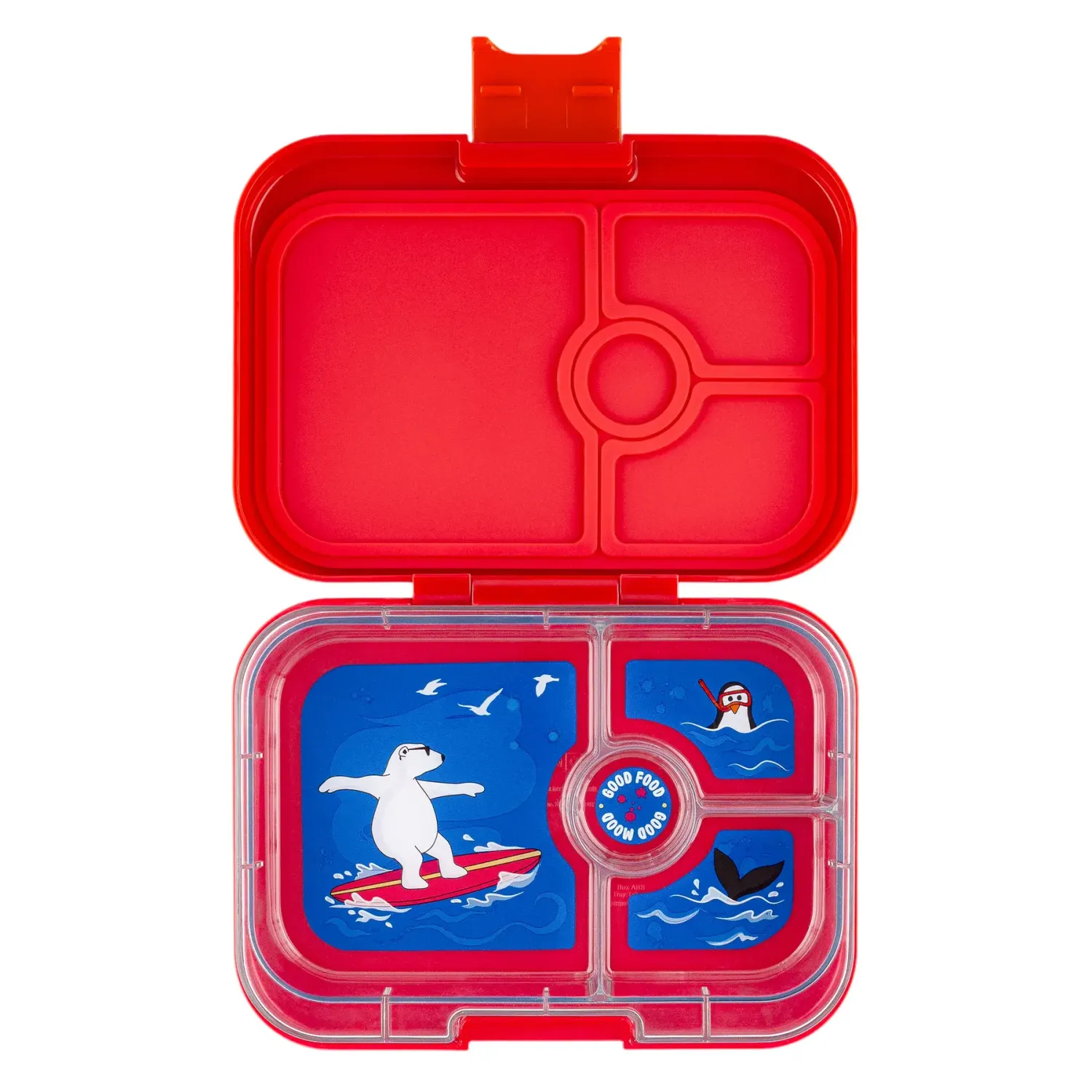 Yumbox Sandwich Friendly Bento Box - Roar Red
