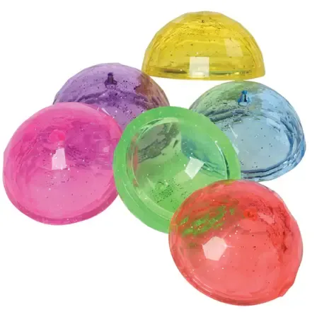 45mm Transparent Glitter Popper