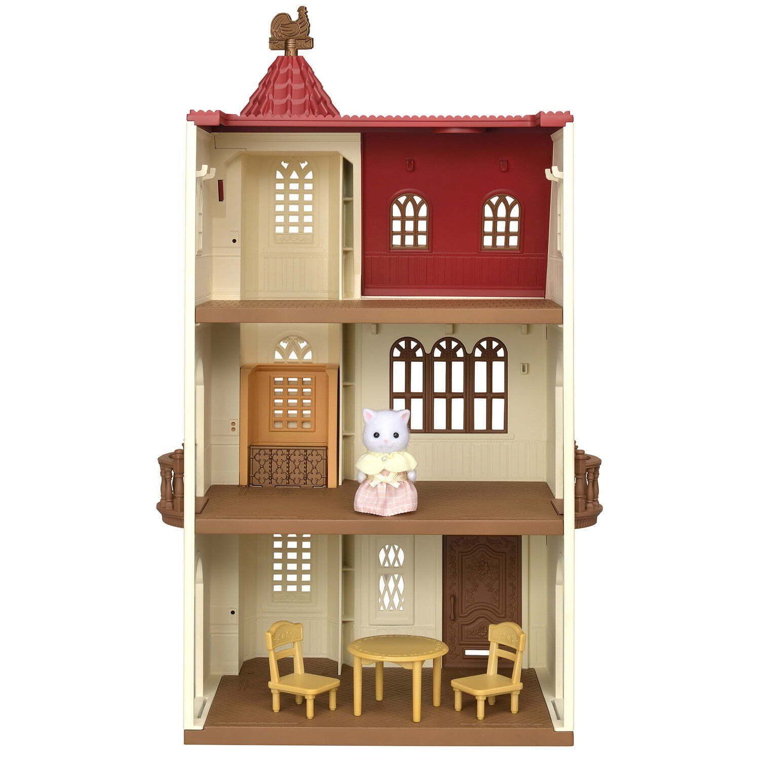 Red Roof Tower Home
