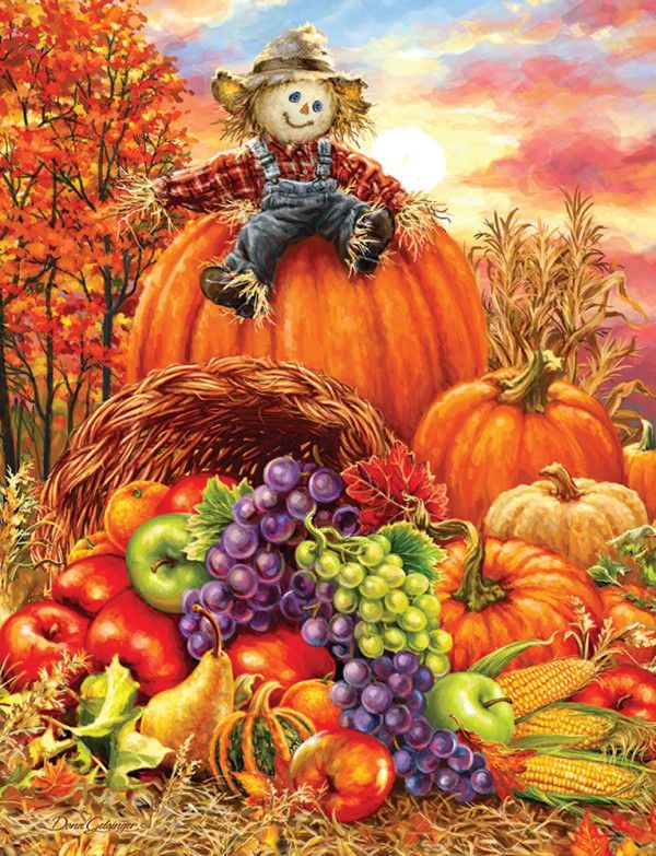 Harvest Cornucopia 500 Piece Jigsaw Puzzle
