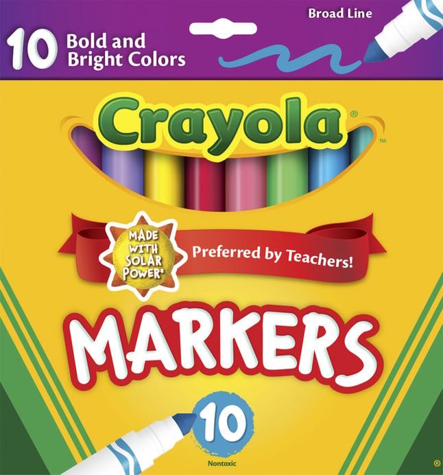Bold and Bright colors 10 pack