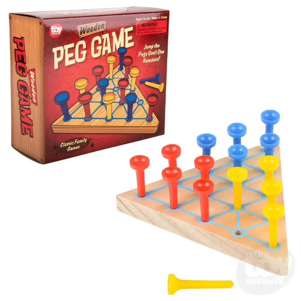 Wooden Peg Game
