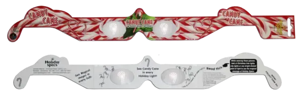 Candy Cane Holiday Specs