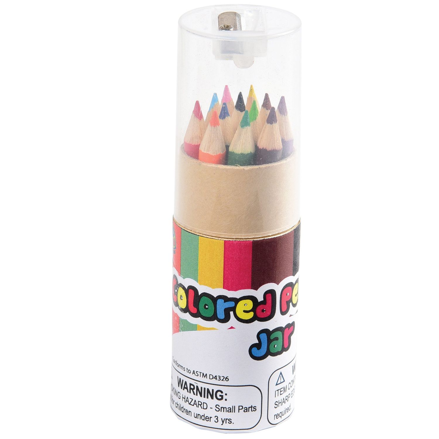 Colored Pencils Jar