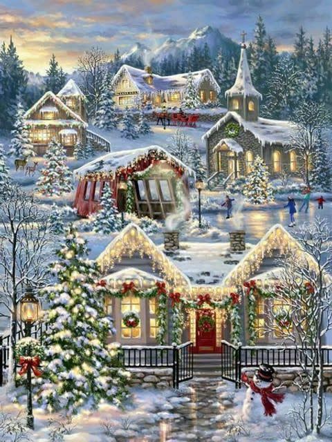 Christmas Village 1000 Piece Jigsaw Puzzle