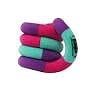 Tangle Fuzzies - Purple Blue Pink