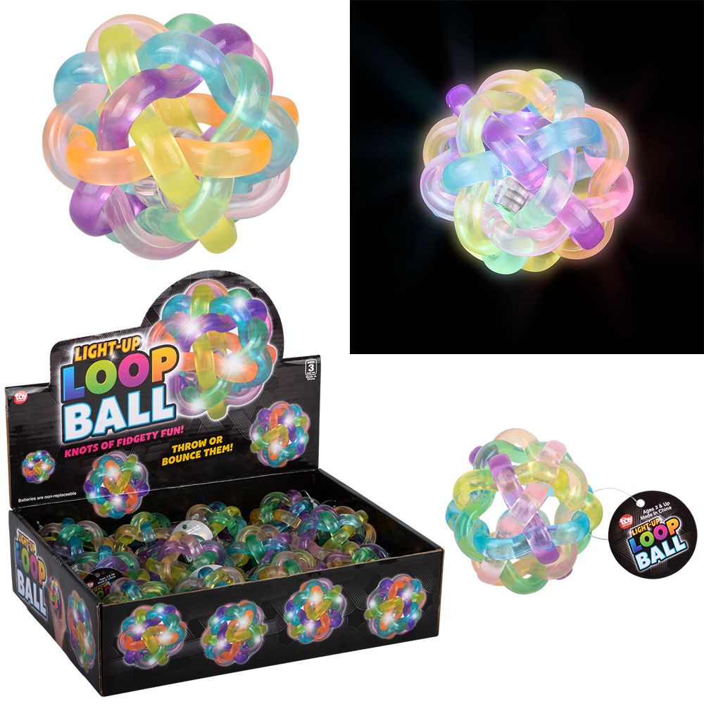 2.5" Light Up Loop Ball