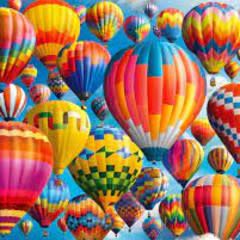 Balloon Fest 1000 Piece Jigsaw Puzzle From Springbok Puzzles
