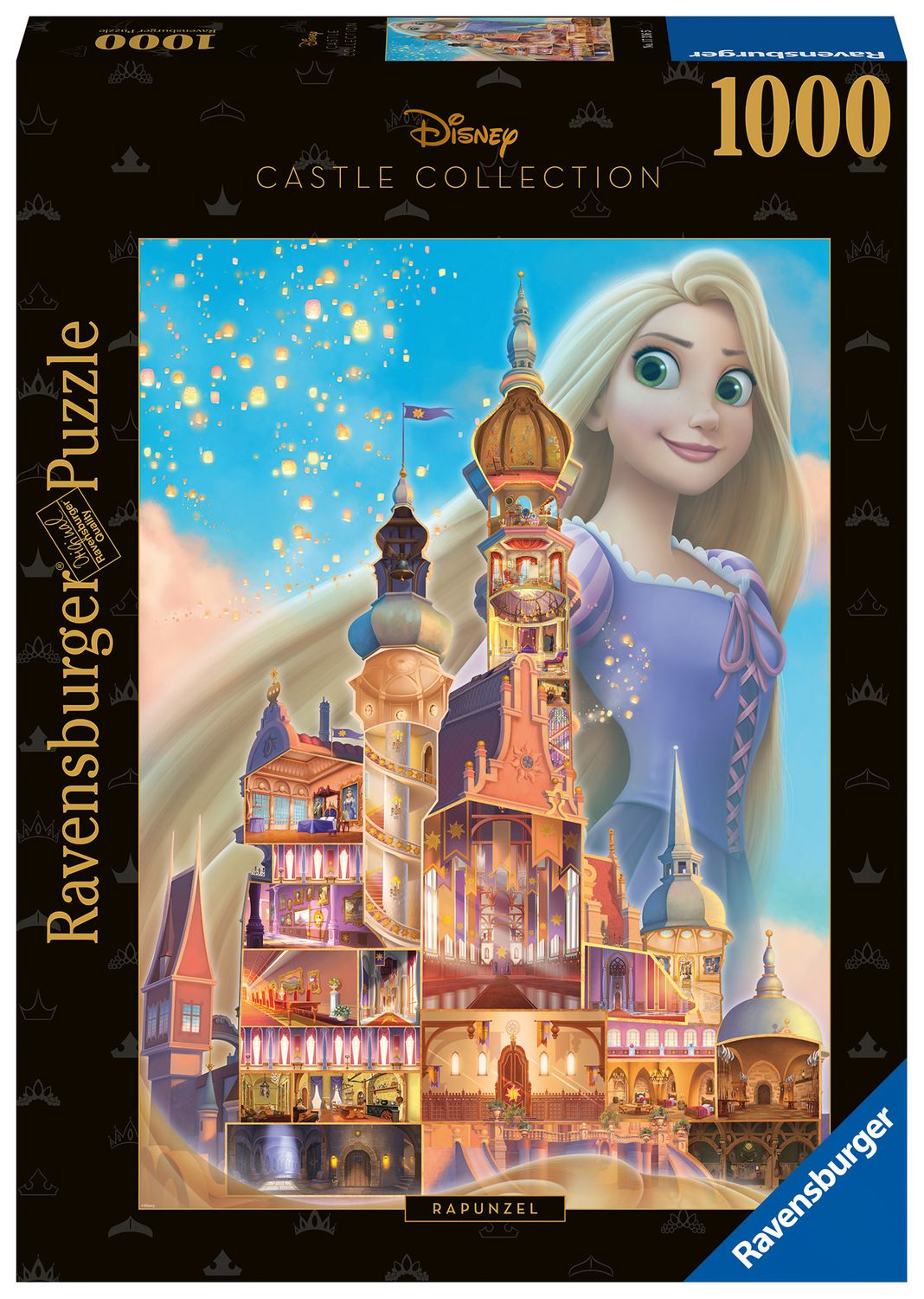 Disney Castle: Rapunzel 1000 pc Puzzle