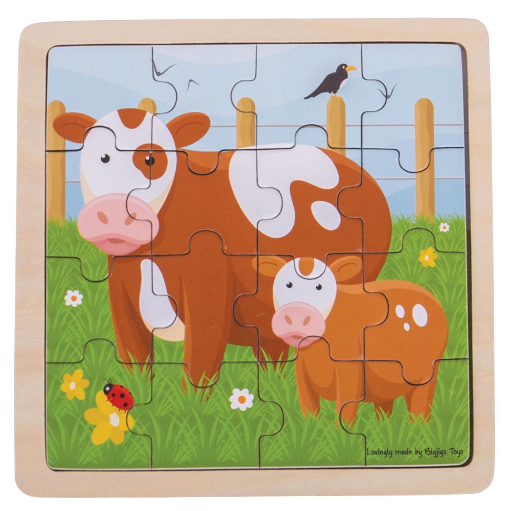 Cow &amp; Calf Puzzle