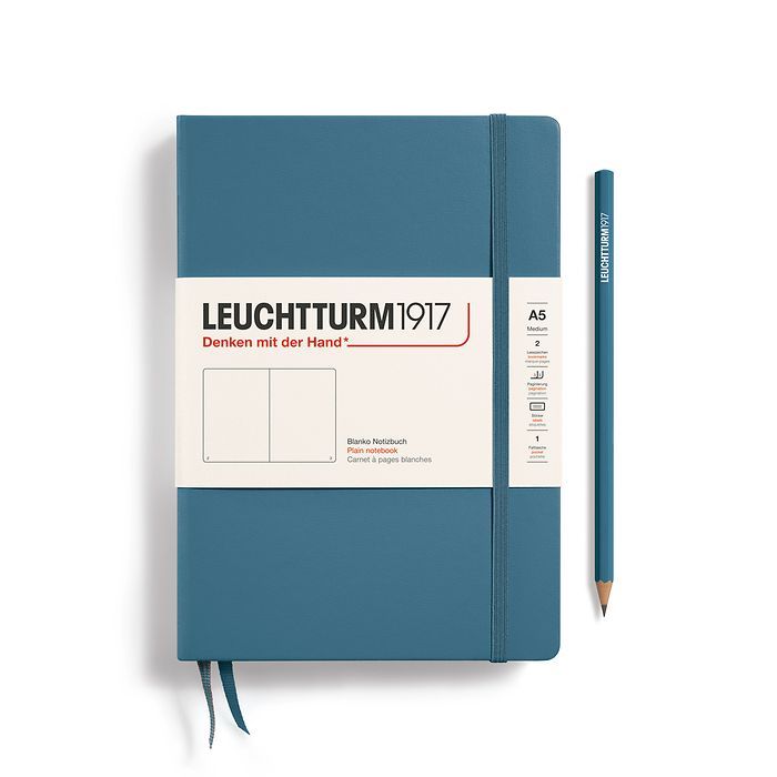 Notebooks - Composition (B5) | Dotted / Softcover / Stone Blue