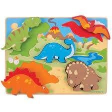 Chunky Lift Out Puzzle Dinosaurs
