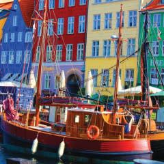 Copenhagen Waterfront 1000 Piece Jigsaw Puzzle