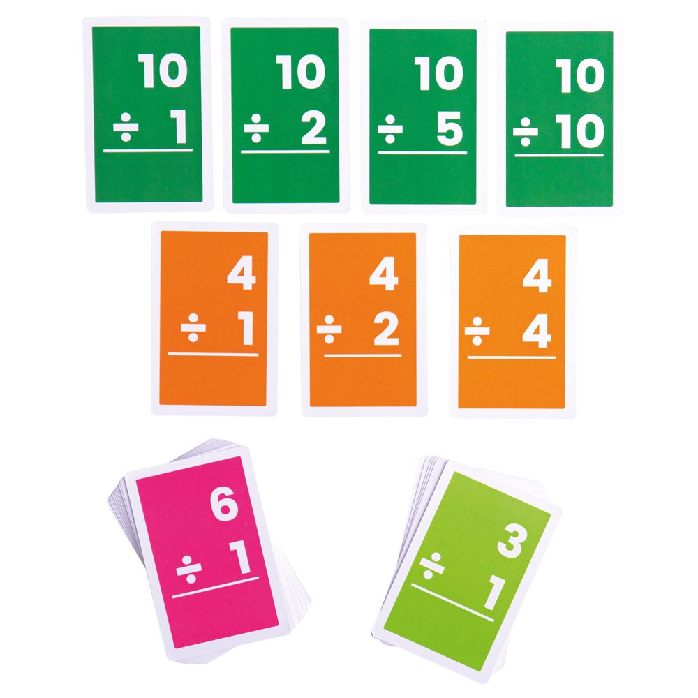 Flashcards - Divisions 1-10