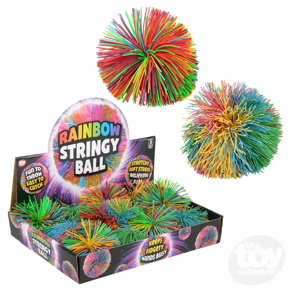 TS - 3.5&quot; RAINBOW POM POM BALL