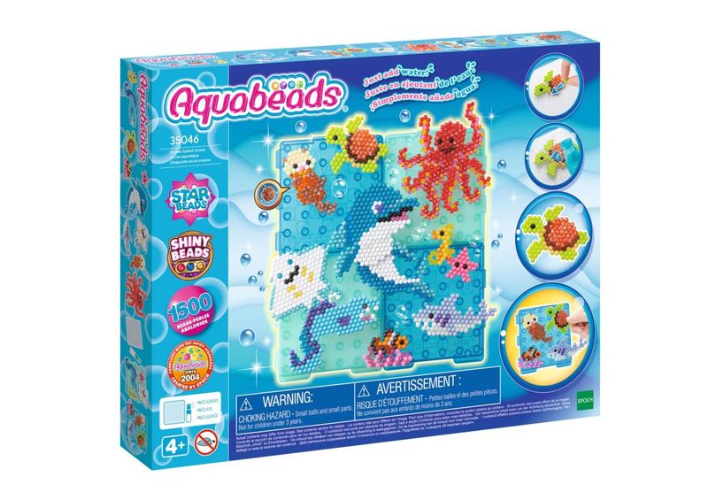 Ocean Splash Scene Aquabeads