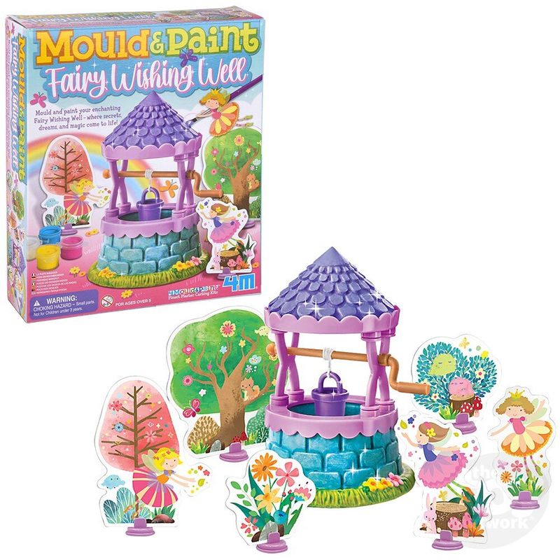 Mould &amp; Paint Fairy Wishing Well