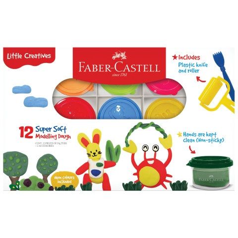 Modelling Dough set Of 12