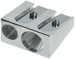Double Hole Metal Sharpener