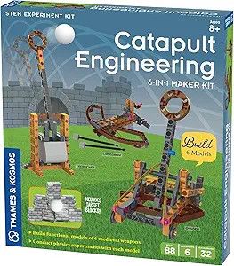 Catapult Engineering: 6-in-1 Maker Kit