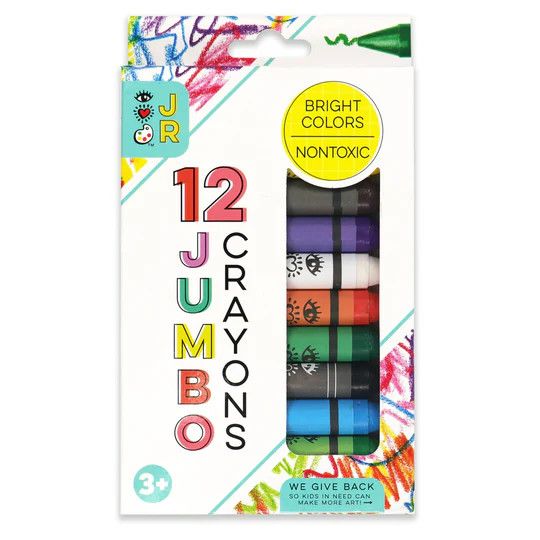 JR 12 Jumbo Crayons