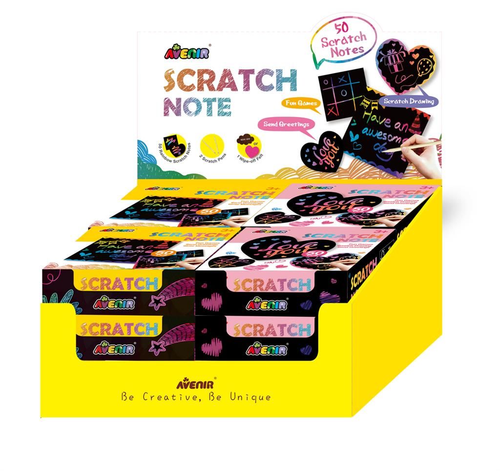 Scratch Art Note Paper