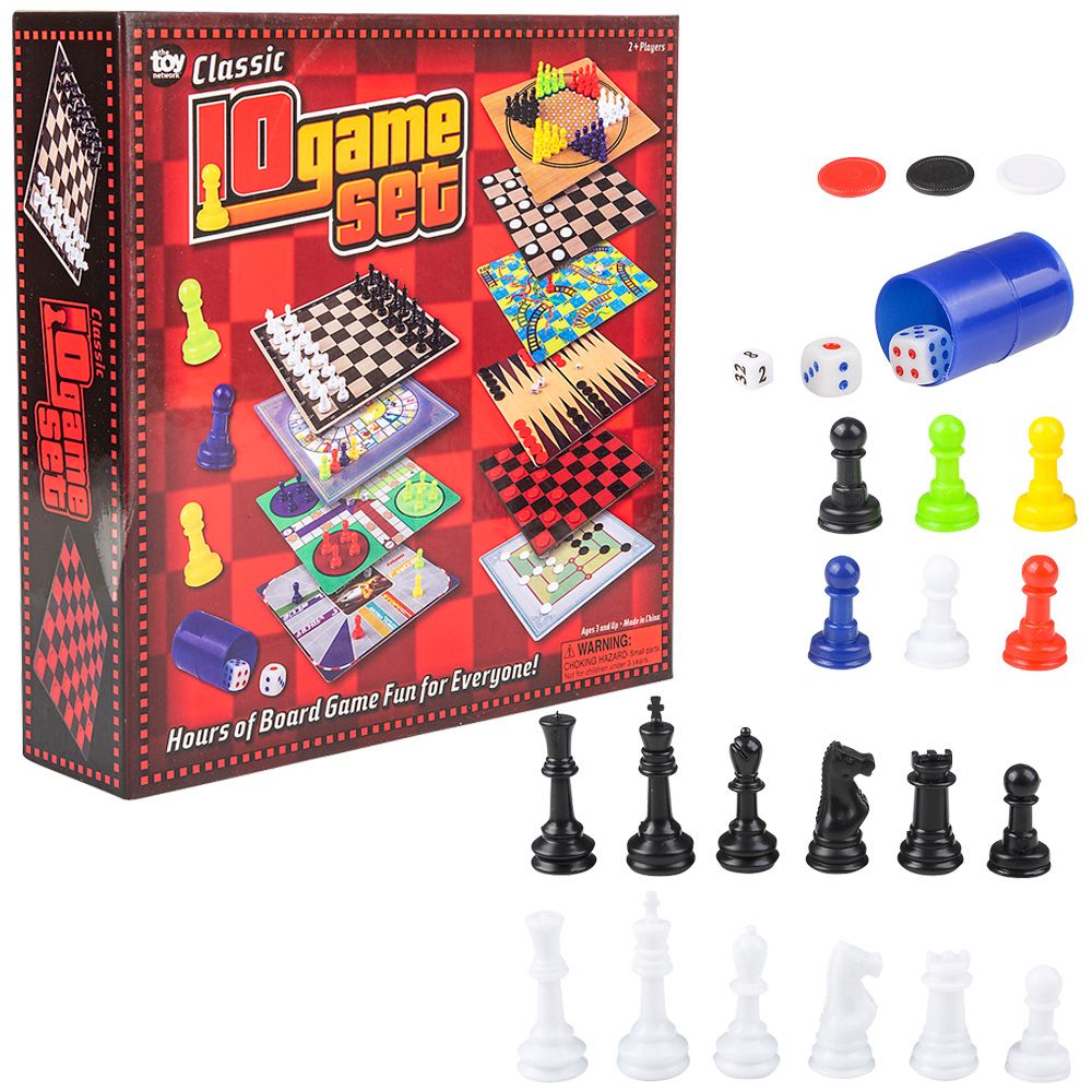 11" 10 in 1 Game Set