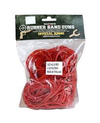 Rubber Band Ammo 16 oz, Color: Red