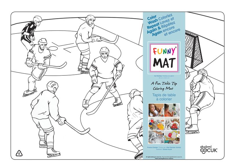 Hockey Funny Mat