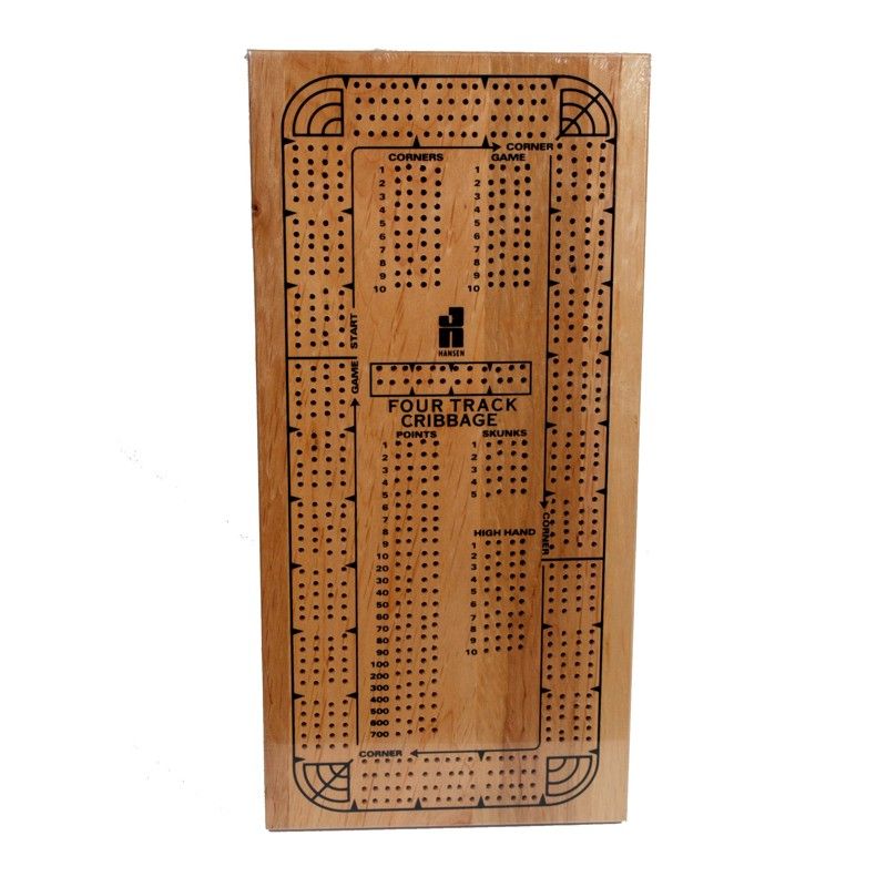 Wood Cribbage Set