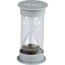 Large Sand Timer, Size: 30 Seconds